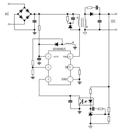 sd8666qs應(yīng)用電路