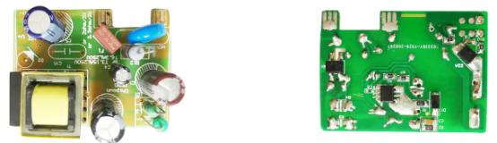 12v1a適配器方案DEMO實(shí)物圖