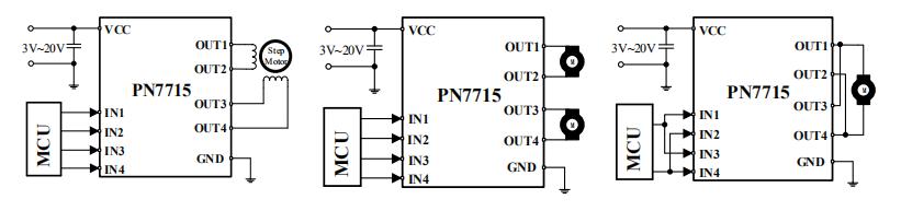 PN7715 15V攝像頭驅(qū)動芯片電路圖
