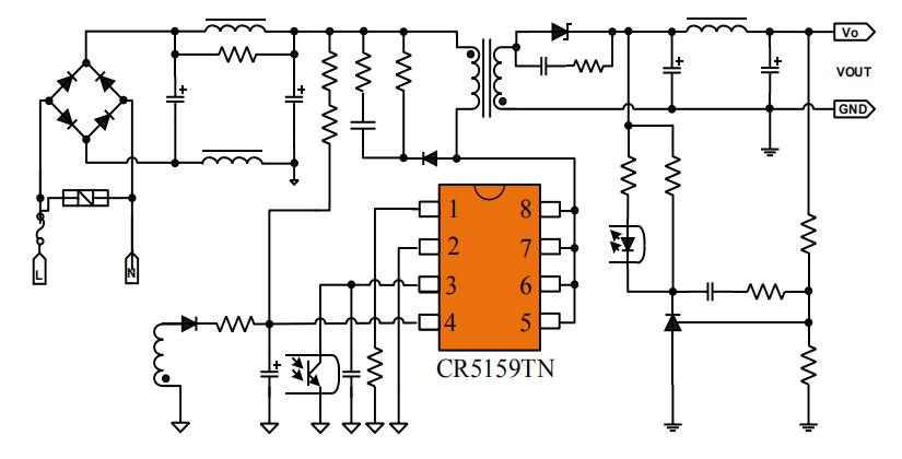 CR5159TN典型電路圖