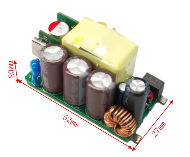 65w快充方案DEMO實(shí)物圖