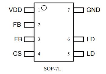 CR5212芯片引腳圖