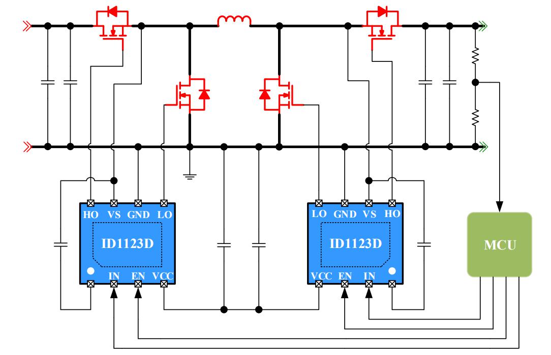 ncp81155替代物料ID7S0230/ID1123D自舉驅(qū)動芯片