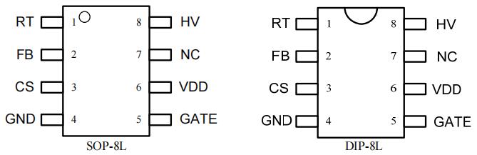 cr5842管腳排列圖及引腳描述